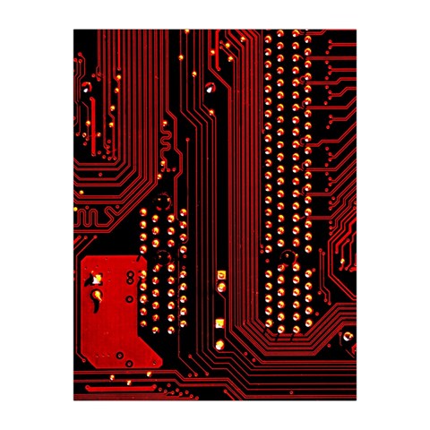 Technology Computer Circuit Medium Tapestry from ArtsNow.com Front