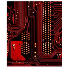 Technology Computer Circuit Belt Pouch Bag (Small) from ArtsNow.com Back Strap