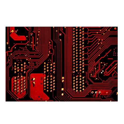 Technology Computer Circuit Belt Pouch Bag (Large) from ArtsNow.com Loop