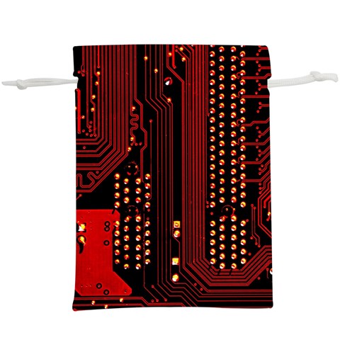 Technology Computer Circuit Lightweight Drawstring Pouch (XL) from ArtsNow.com Back