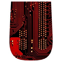 Technology Computer Circuit Wristlet Pouch Bag (Small) from ArtsNow.com Right Side
