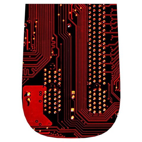 Technology Computer Circuit Wristlet Pouch Bag (Small) from ArtsNow.com Left Side