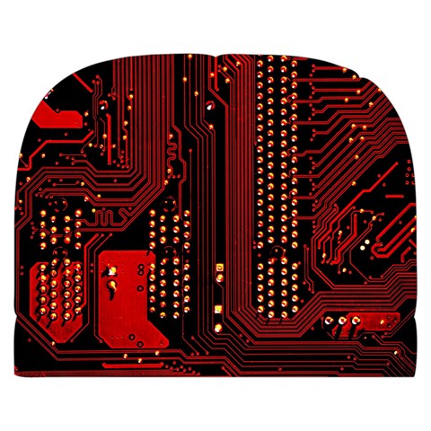 Technology Computer Circuit Make Up Case (Small) from ArtsNow.com Front