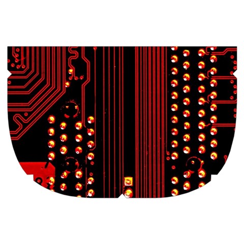 Technology Computer Circuit Make Up Case (Small) from ArtsNow.com Side Left