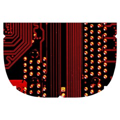 Technology Computer Circuit Make Up Case (Small) from ArtsNow.com Side Left