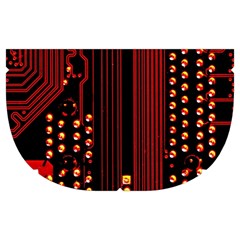Technology Computer Circuit Make Up Case (Medium) from ArtsNow.com Side Left