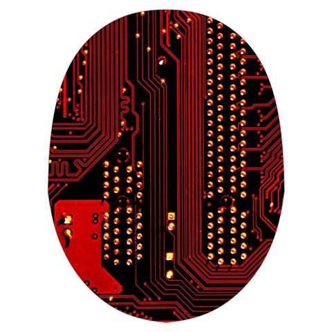 Technology Computer Circuit Microwave Oven Glove from ArtsNow.com Palm