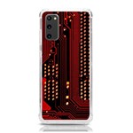 Technology Computer Circuit Samsung Galaxy S20 6.2 Inch TPU UV Case