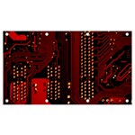 Technology Computer Circuit Banner and Sign 7  x 4 
