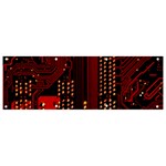 Technology Computer Circuit Banner and Sign 9  x 3 