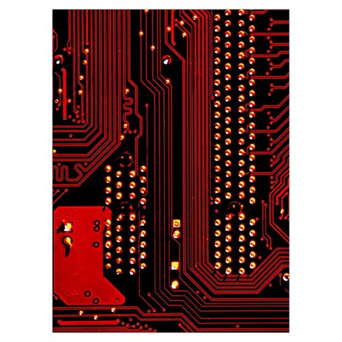 Technology Computer Circuit Playing Cards Single Design (Rectangle) with Custom Box from ArtsNow.com Card