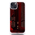 Technology Computer Circuit iPhone 13 TPU UV Print Case