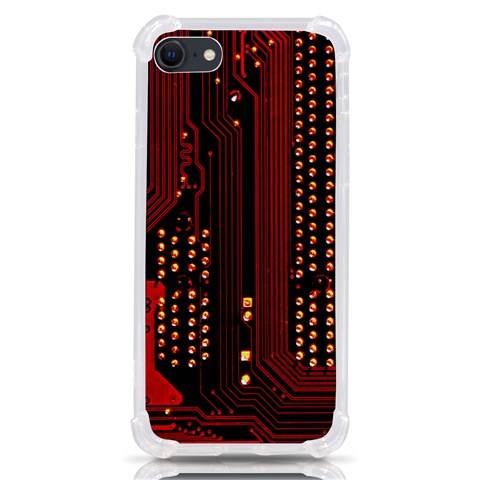 Technology Computer Circuit iPhone SE from ArtsNow.com Front