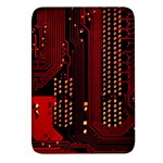 Technology Computer Circuit Rectangular Glass Fridge Magnet (4 pack)