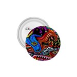 Psychedelic Trippy Hippie  Weird Art 1.75  Buttons