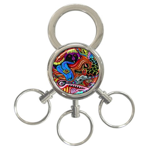 Psychedelic Trippy Hippie  Weird Art 3 Front