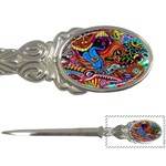 Psychedelic Trippy Hippie  Weird Art Letter Opener