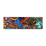 Psychedelic Trippy Hippie  Weird Art Sticker Bumper (100 pack)