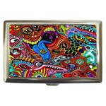 Psychedelic Trippy Hippie  Weird Art Cigarette Money Case