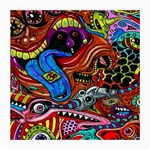 Psychedelic Trippy Hippie  Weird Art Medium Glasses Cloth