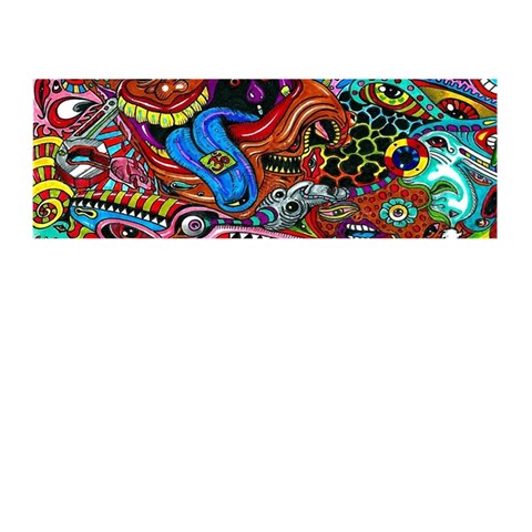 Psychedelic Trippy Hippie  Weird Art Memory Card Reader (Stick) from ArtsNow.com Front