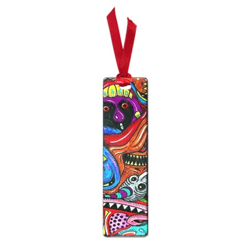 Psychedelic Trippy Hippie  Weird Art Small Book Marks from ArtsNow.com Front