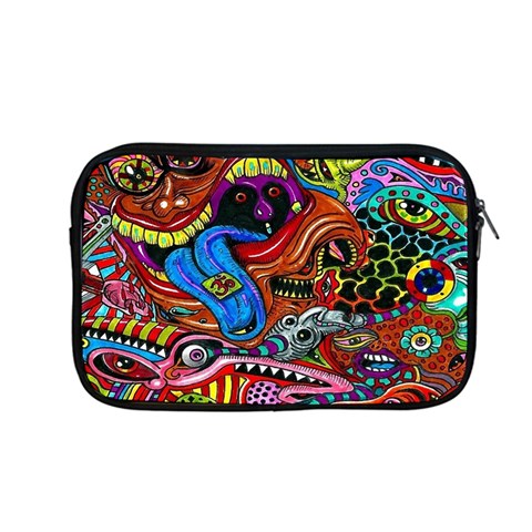 Psychedelic Trippy Hippie  Weird Art Apple MacBook Pro 13  Zipper Case from ArtsNow.com Front