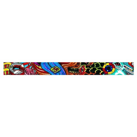 Psychedelic Trippy Hippie  Weird Art Cross Back Hipster Bikini Set from ArtsNow.com Waistband
