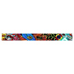 Psychedelic Trippy Hippie  Weird Art Cross Back Hipster Bikini Set from ArtsNow.com Waistband