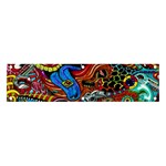 Psychedelic Trippy Hippie  Weird Art Banner and Sign 4  x 1 