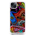 Psychedelic Trippy Hippie  Weird Art iPhone 14 Plus TPU UV Print Case