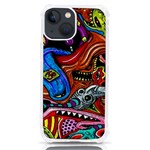 Psychedelic Trippy Hippie  Weird Art iPhone 13 mini TPU UV Print Case