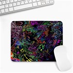 Trippy Dark Psychedelic Small Mousepad