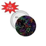 Trippy Dark Psychedelic 1.75  Buttons (10 pack)