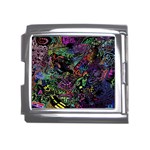 Trippy Dark Psychedelic Mega Link Italian Charm (18mm)