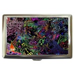 Trippy Dark Psychedelic Cigarette Money Case