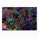 Trippy Dark Psychedelic Postcards 5  x 7  (Pkg of 10)