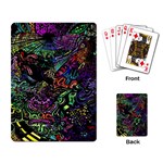 Trippy Dark Psychedelic Playing Cards Single Design (Rectangle)