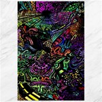 Trippy Dark Psychedelic Canvas 24  x 36 