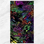 Trippy Dark Psychedelic Canvas 40  x 72 
