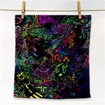 Trippy Dark Psychedelic Face Towel