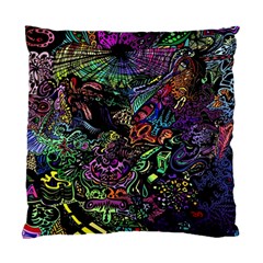 Trippy Dark Psychedelic Standard Cushion Case (Two Sides) from ArtsNow.com Front