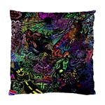 Trippy Dark Psychedelic Standard Cushion Case (Two Sides)