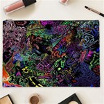 Trippy Dark Psychedelic Cosmetic Bag (XXL)