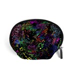 Trippy Dark Psychedelic Accessory Pouch (Small)
