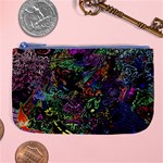 Trippy Dark Psychedelic Large Coin Purse