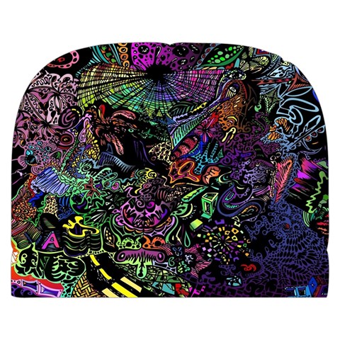 Trippy Dark Psychedelic Make Up Case (Small) from ArtsNow.com Front