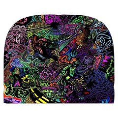 Trippy Dark Psychedelic Make Up Case (Small) from ArtsNow.com Back