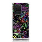 Trippy Dark Psychedelic Samsung Galaxy S20 Ultra 6.9 Inch TPU UV Case
