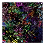 Trippy Dark Psychedelic Banner and Sign 3  x 3 